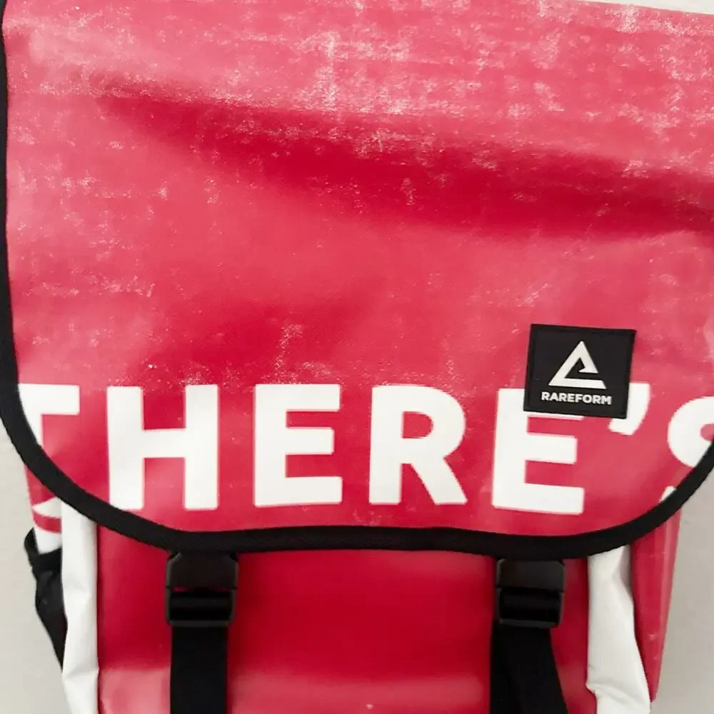 RAREFORM | Brooklyn Backpack Eco-friendly Recycled‎ Repurposed Billboard Bag